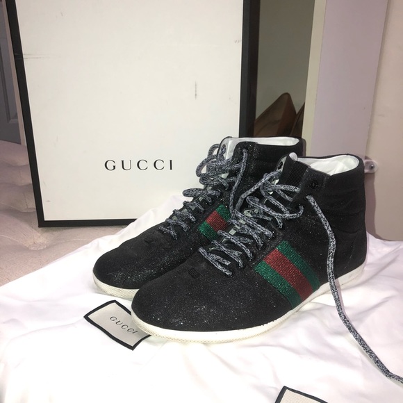Gucci Bright Super High-Top Black - Picture 2 of 9